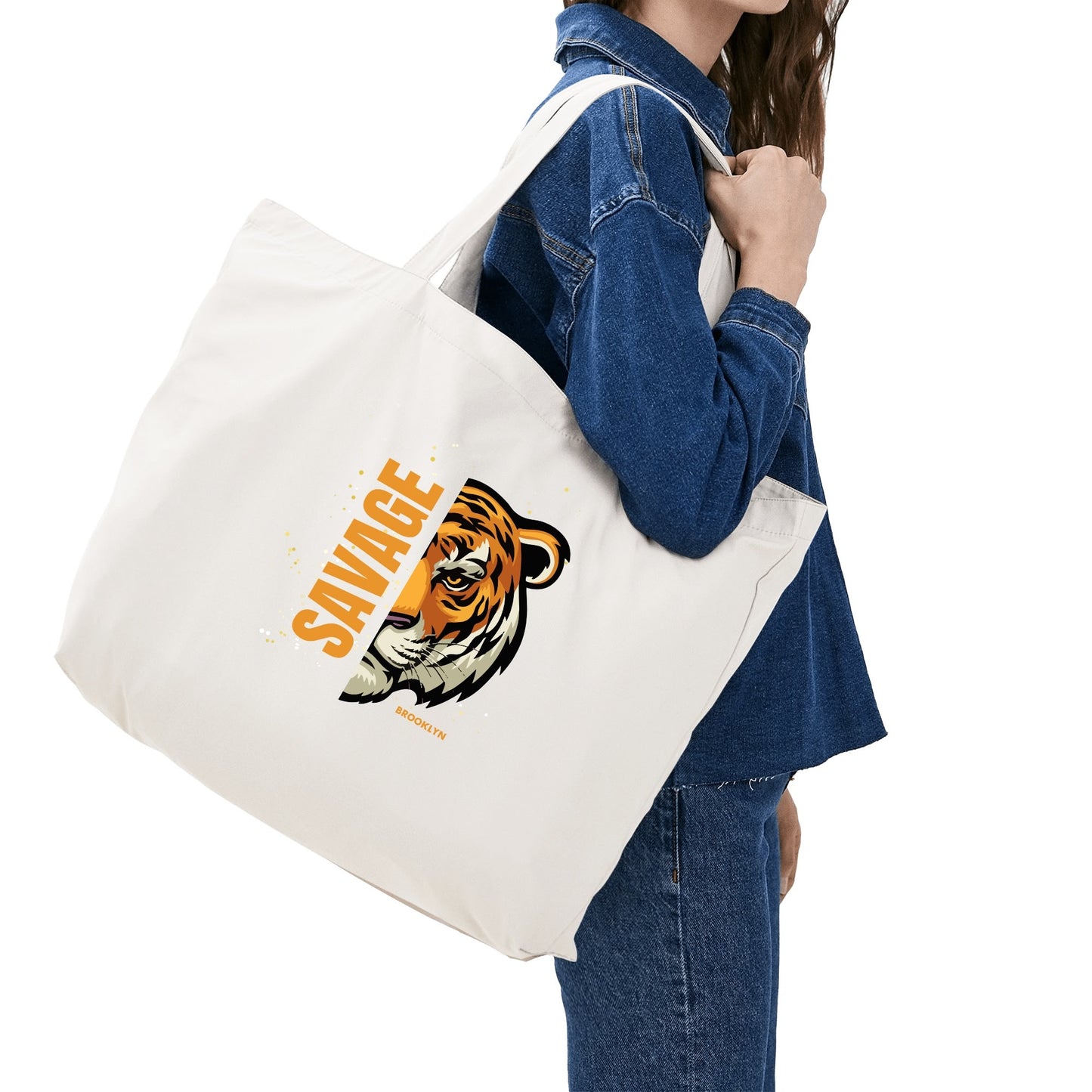 100% Cotton Tote Bag (Single-sided Print)